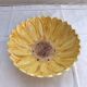 Former ceramics shape vintage yellow sunflower