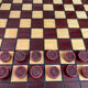 Jeu de dame en bois