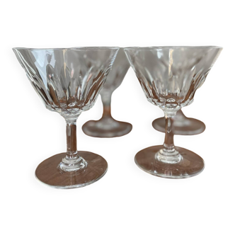 4 verres en cristal de Baccarat