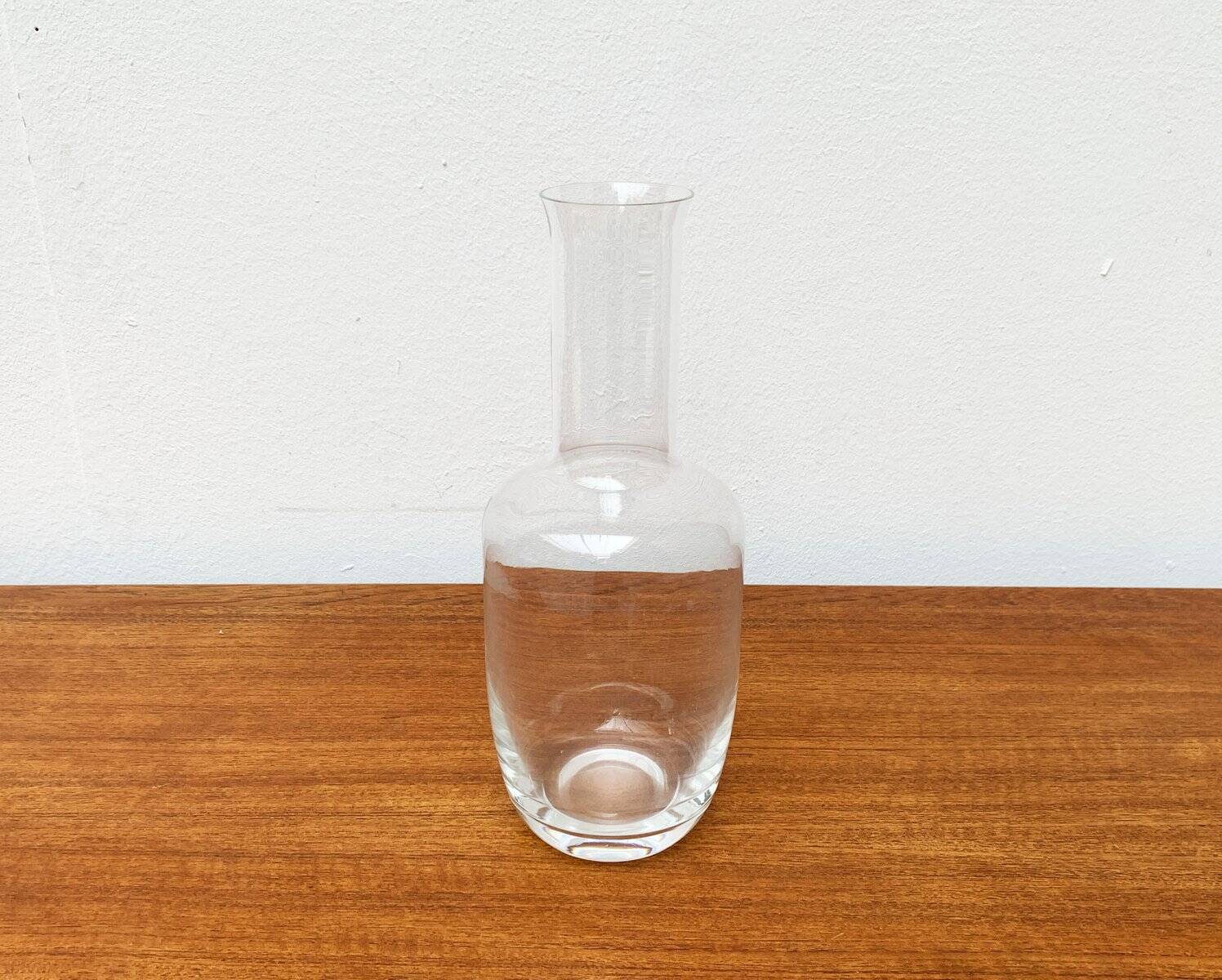 Carafe en verre allemande vintage de Villeroy & Boch