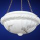 1930s Classical Opaline Plafonnier Ceiling Pendant Lamp