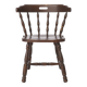 Vintage Western Style Wooden Chair, 1950s–1960s German Rustic Beechwood