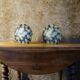 Pair of contemporary bedside lamps