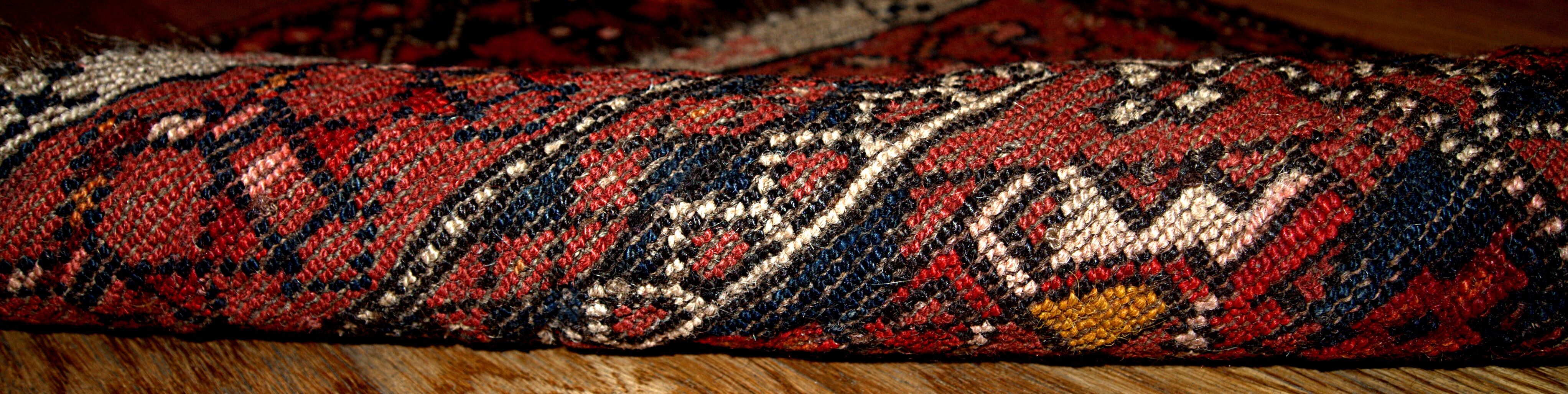 Carpet Uzbek 42 cm x 48cm 1870 s