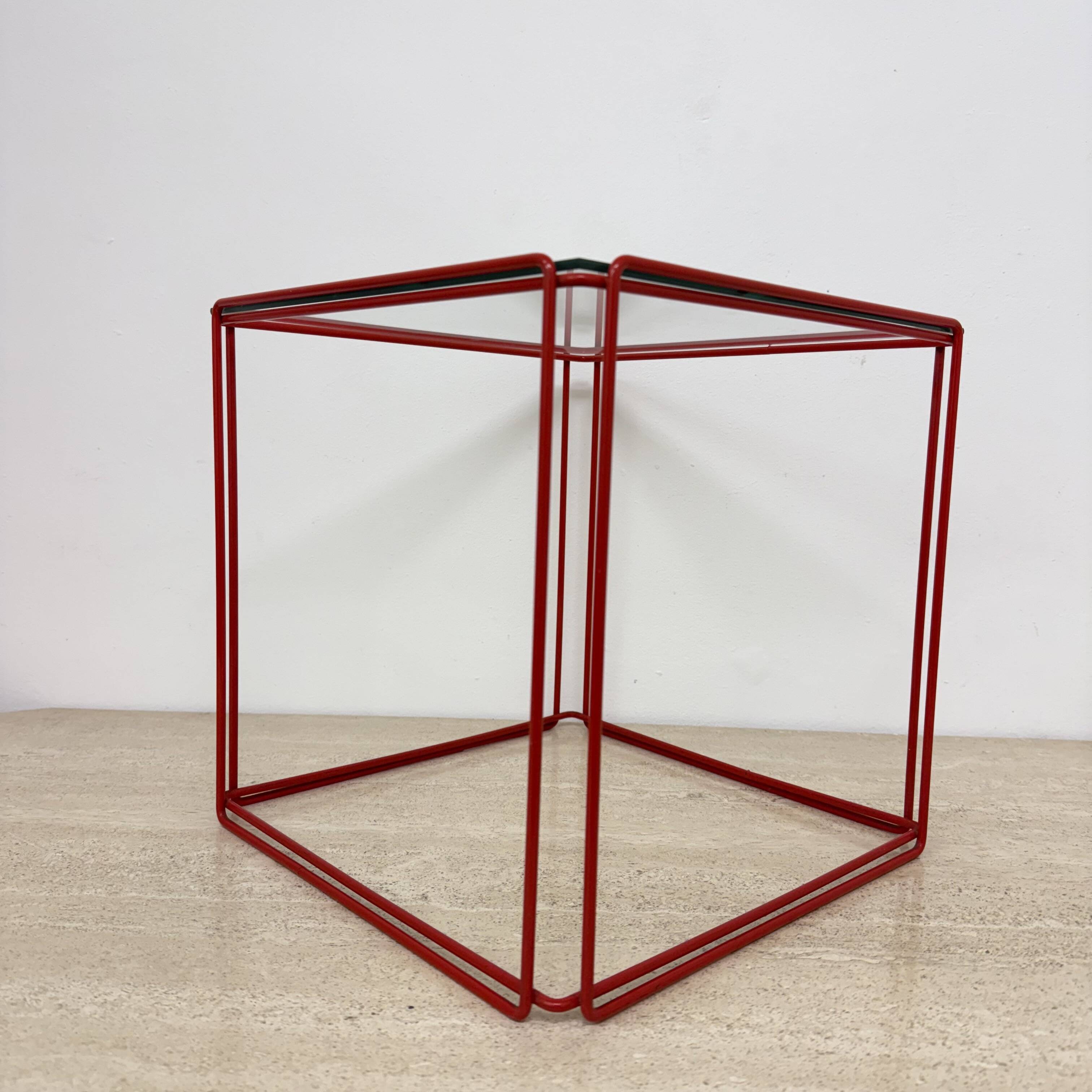 Max Sauze isocele side table , 1970s