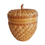 Boîte de rangement en rotin