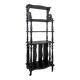 Napoleon III music partition cabinet in blackened wood