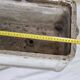 Pair of vintage concrete planters "Chanal" Paris, 90 cm