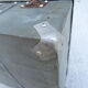 Zinc-covered trunk