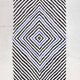 Moroccan Berber kilim blue, black and ecru 2.45x1.43m
