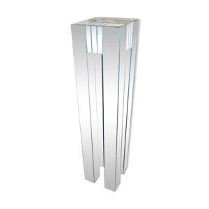 Colonne piédestal tout en verre