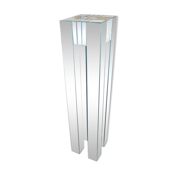 Colonne piédestal tout en verre