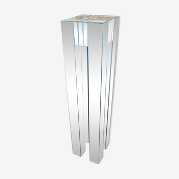 Pedestal column all glass