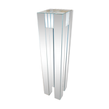 Pedestal column all glass
