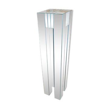 Colonne piédestal tout en verre