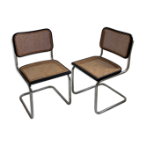 Pair of chairs Cesca b32 Marcel Breuer
