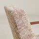 Vintage mid-century brown granola armchair 1970