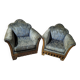 Pair of Art Deco armchairs