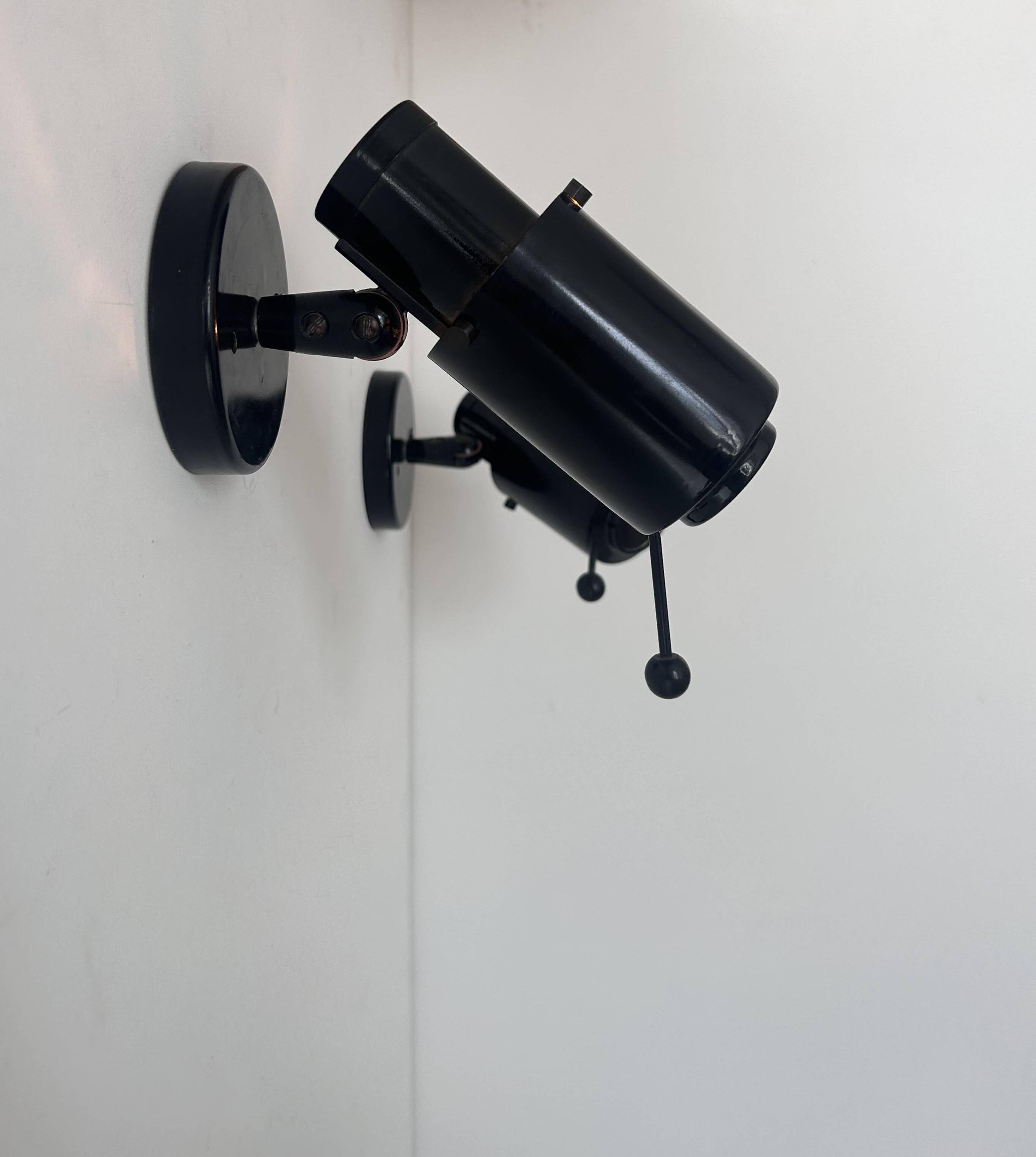 Pair of vintage Zodiac wall lights, Jacques Biny Lita 1965