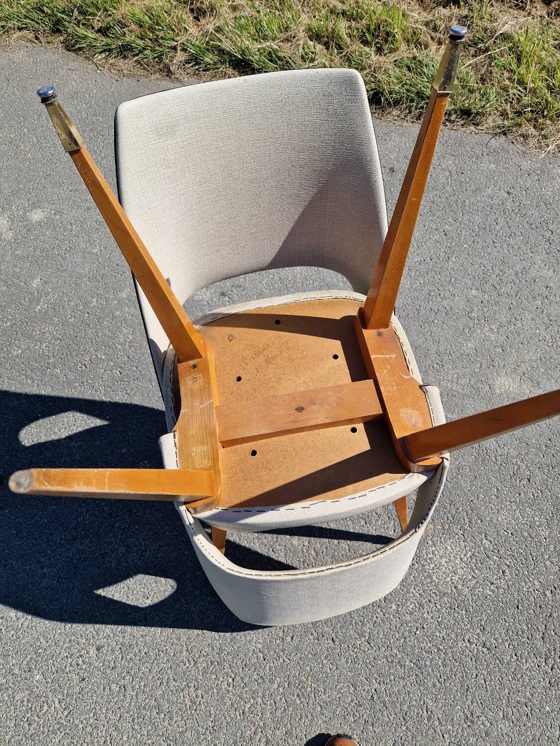 Set of 2 barrel chairs from the 60s