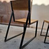 Pair of chairs industrial