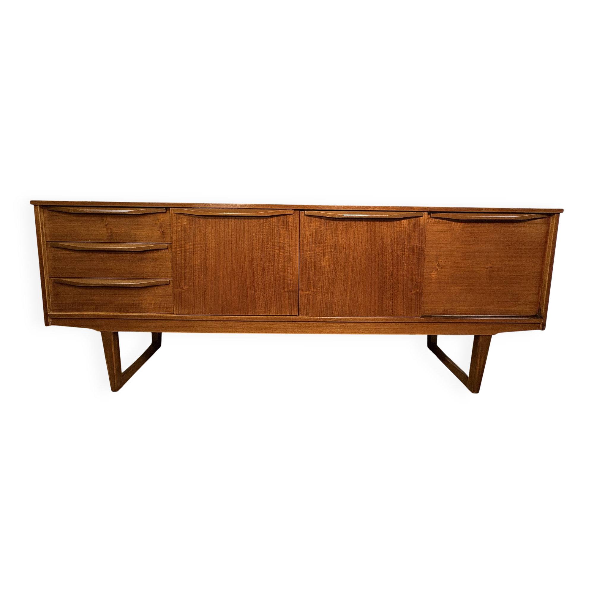 Stonehill Mid Century RetroTeak Sideboard British Design Icon ScandinavianD