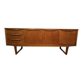 Buffet en teck rétro mid-century Stonehill, icône du design britannique, scandinave.