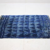 Tapis de laine danois des années 1970 par Nordiska Industri 130x77cm