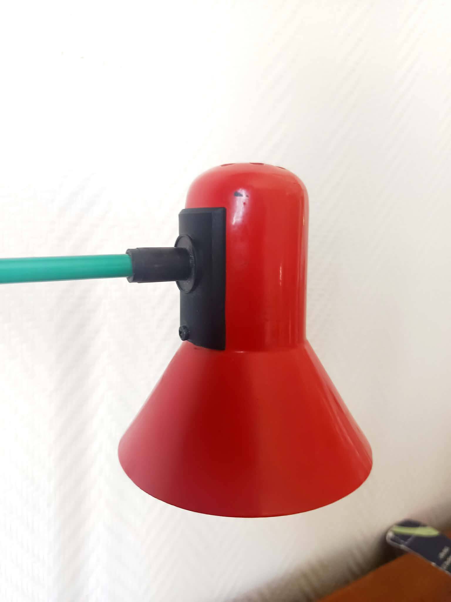 Veneta lamp in Memphis style 1980