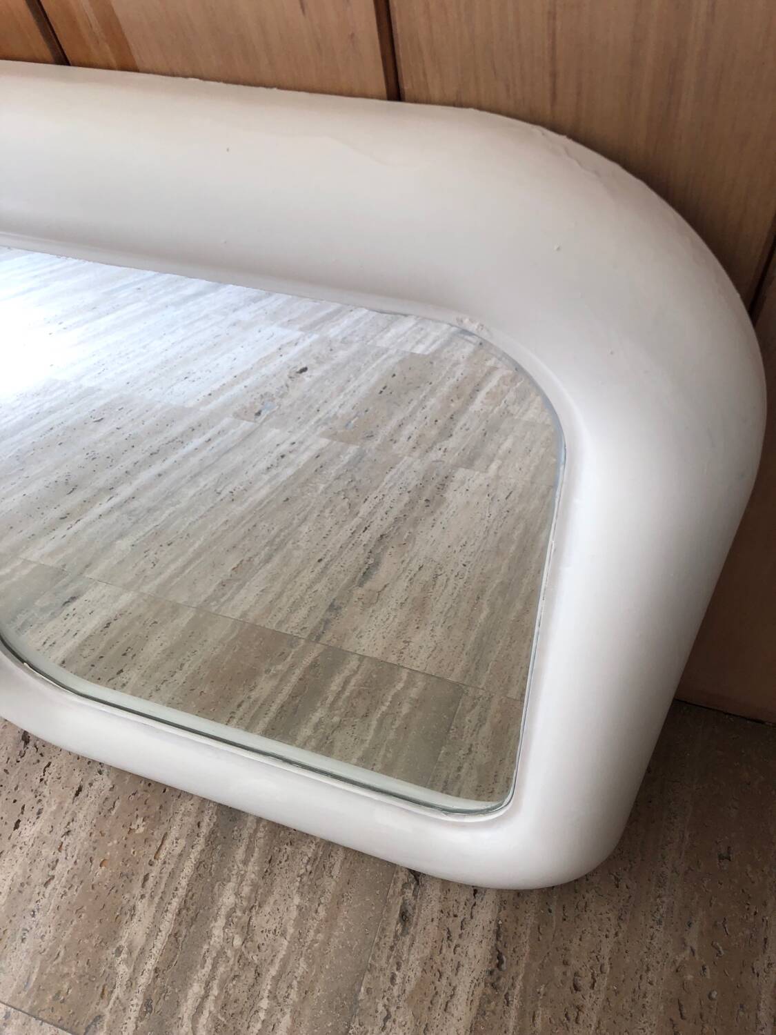 Vintage designer mirror -Studio Artemide Milano - Delfo model - Designer Sergio Mazza