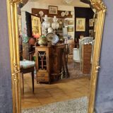 Louis XV gilded mirror