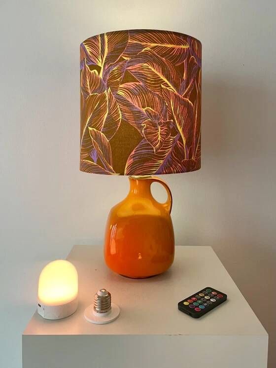 Count Ortenburg - 1970s - Upcycling to battery table lamp