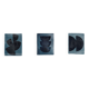 Trio de peintures sur papier signées Eawy