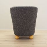 Grey armchair, Scandinavian design, production: Denmark