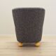 Grey armchair, Scandinavian design, production: Denmark