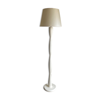 Lampadaire moderniste en bois Brancusi Colonne sans fin 1940 1950