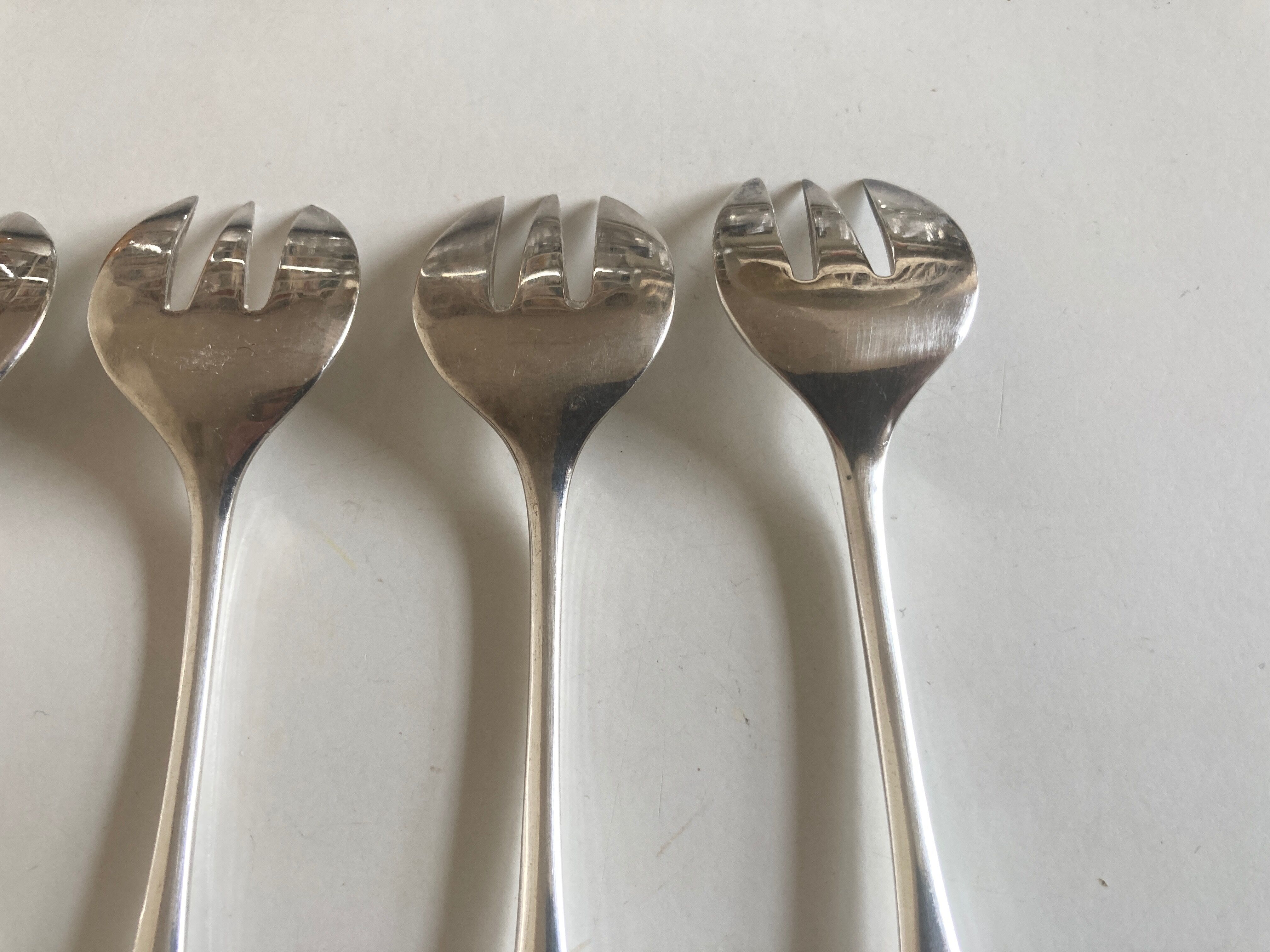 Set 6 forks with oysters Christofle filet