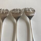 Set 6 forks with oysters Christofle filet