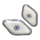 Pairs of old dishes St Amand