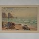 Lithograph by Henri Rivière The Aspects of Nature - The Sea