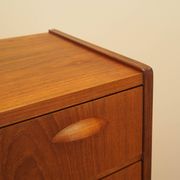 Teak chest of drawers, Danish design, 1970s, made in Denmark