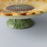 Sunflower display dish vintage tableware
