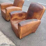 Pair of leather club circa 1930/40