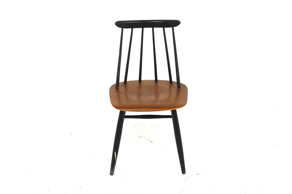 Scandinavian "pinnstol" Fanett chair by Ilmari Tapiovaara, Sweden, 1960
