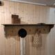 Wall coat rack