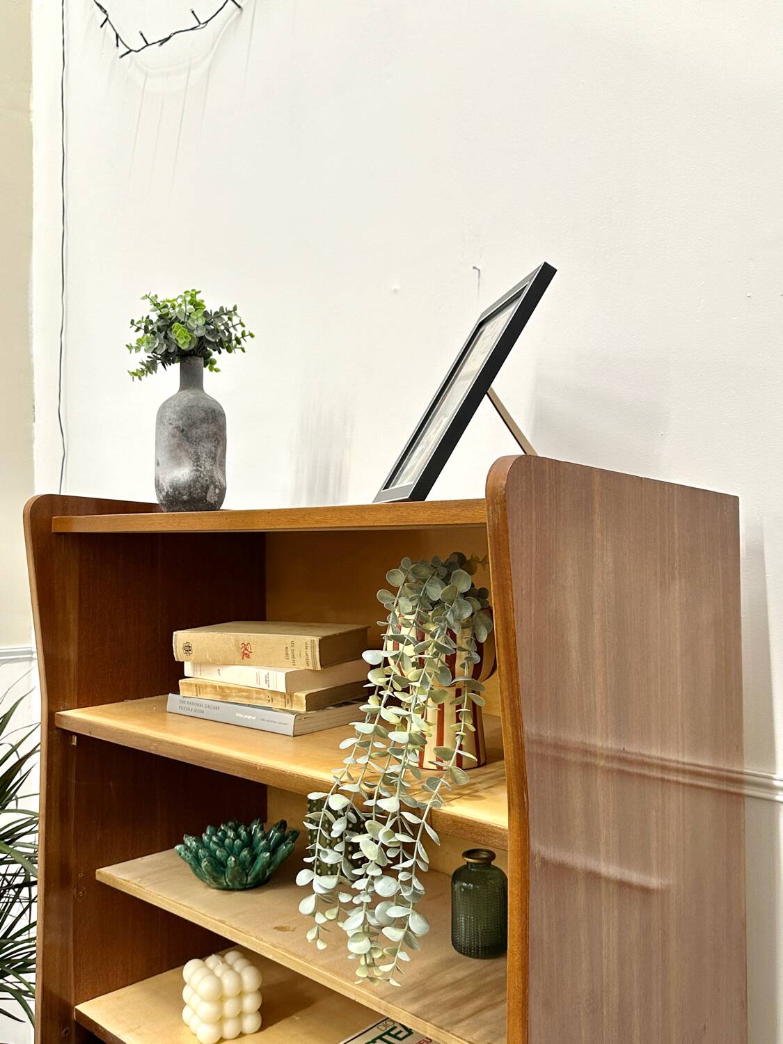 Scandinavian style vintage bookcase