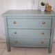 Commode vert de gris