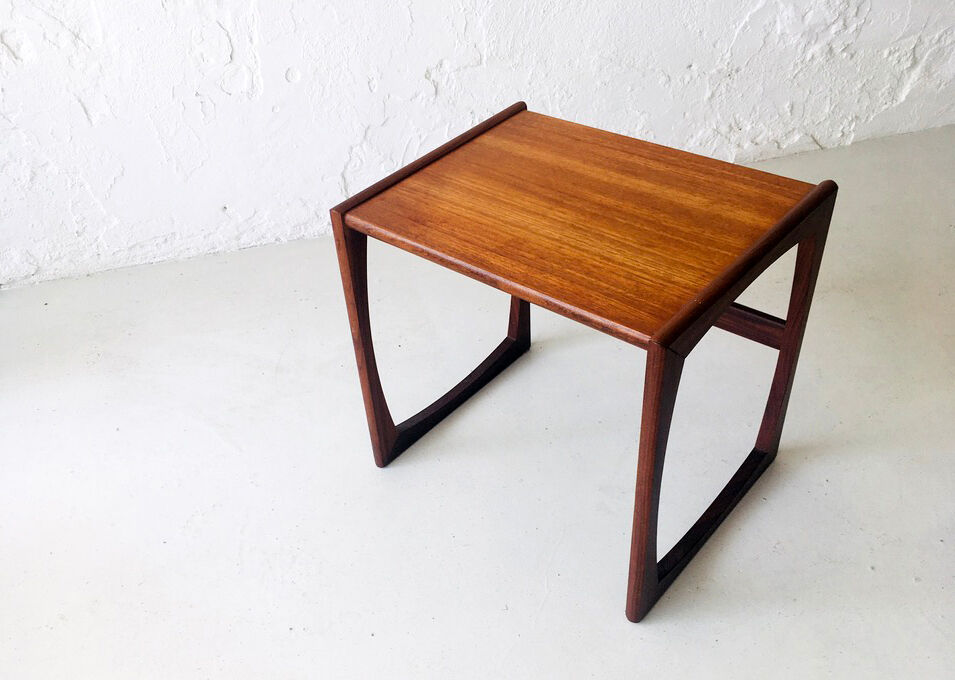 1960s modernist teak coffee table