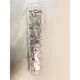 Set of Two Italian Transparent Hammered Glass Wall Sconces