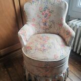 Small flowery armchair